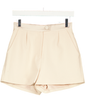 LAVISH ALICE Cream Tailored Shorts UK 8