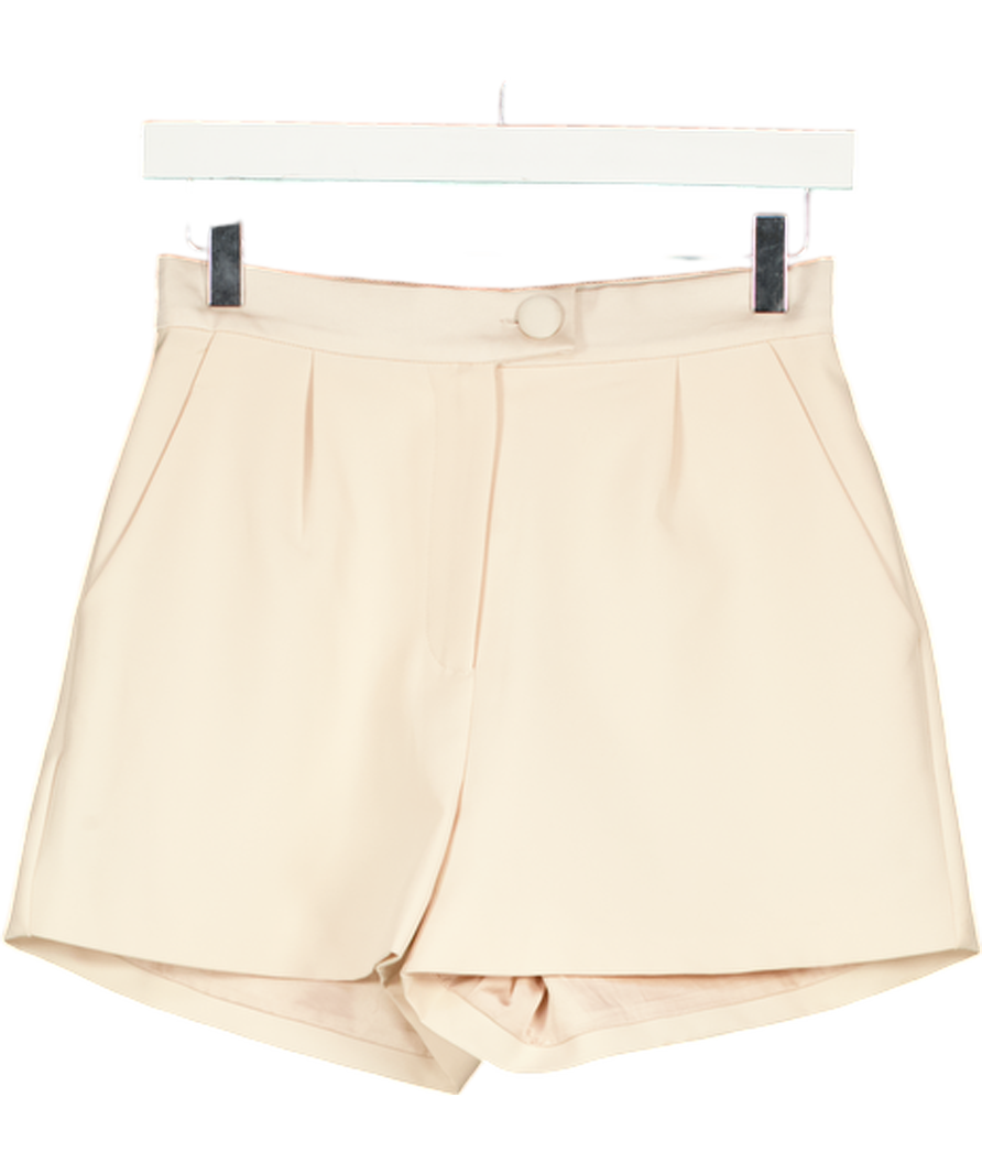 LAVISH ALICE Cream Tailored Shorts UK 8