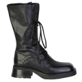 MIISTA Vel Black Natural Leather Boots UK 6 EU 39 👠