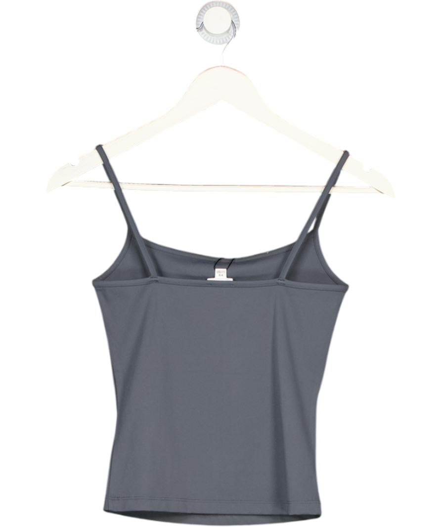 GARAGE Grey Sleek Scoop Cami Top UK S