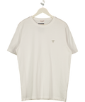 Guess White Modal Blend T-shirt UK M