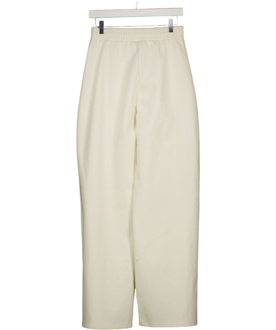 ASOS Cream Wide Leg Trousers UK S