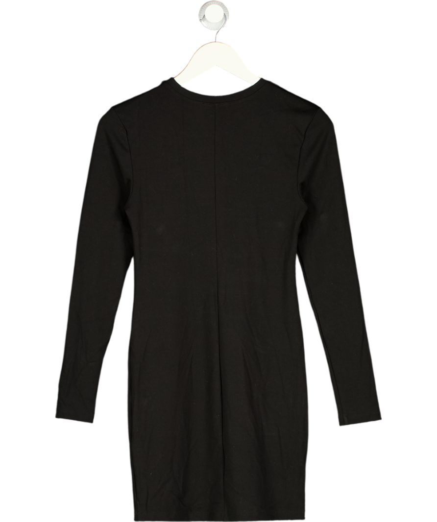 THE PARK Black Elizabeth  Power 3 Mini Dress UK M