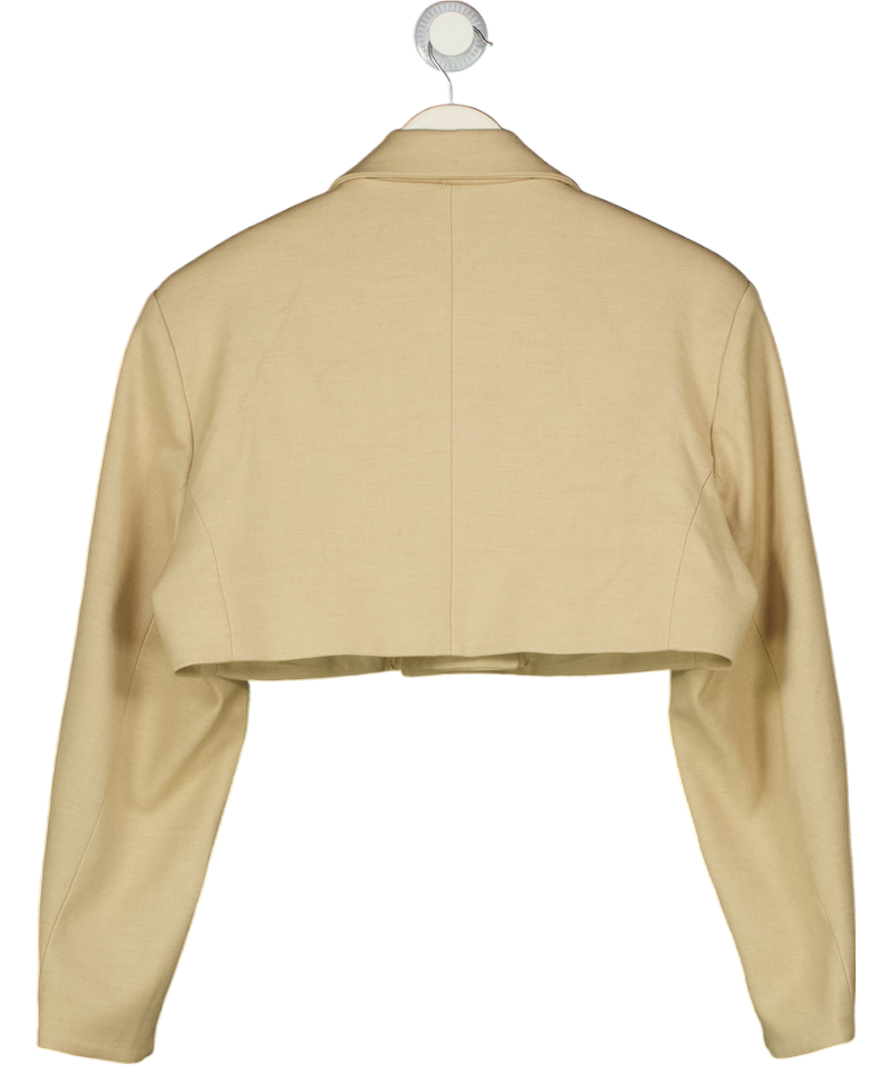 GENTLEWOMAN Cropped Camel Beige Blazer One Size