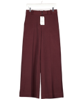 REISS Berry Red Berry Gabi Slim-fit Suit Trousers UK 8