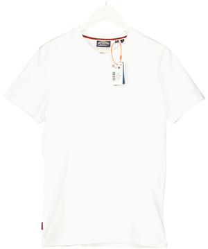 Superdry White Vintage Logo Embroidered T-shirt UK L