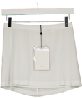 WARDROBE.NYC White Layred Tube Mini Skirt UK S