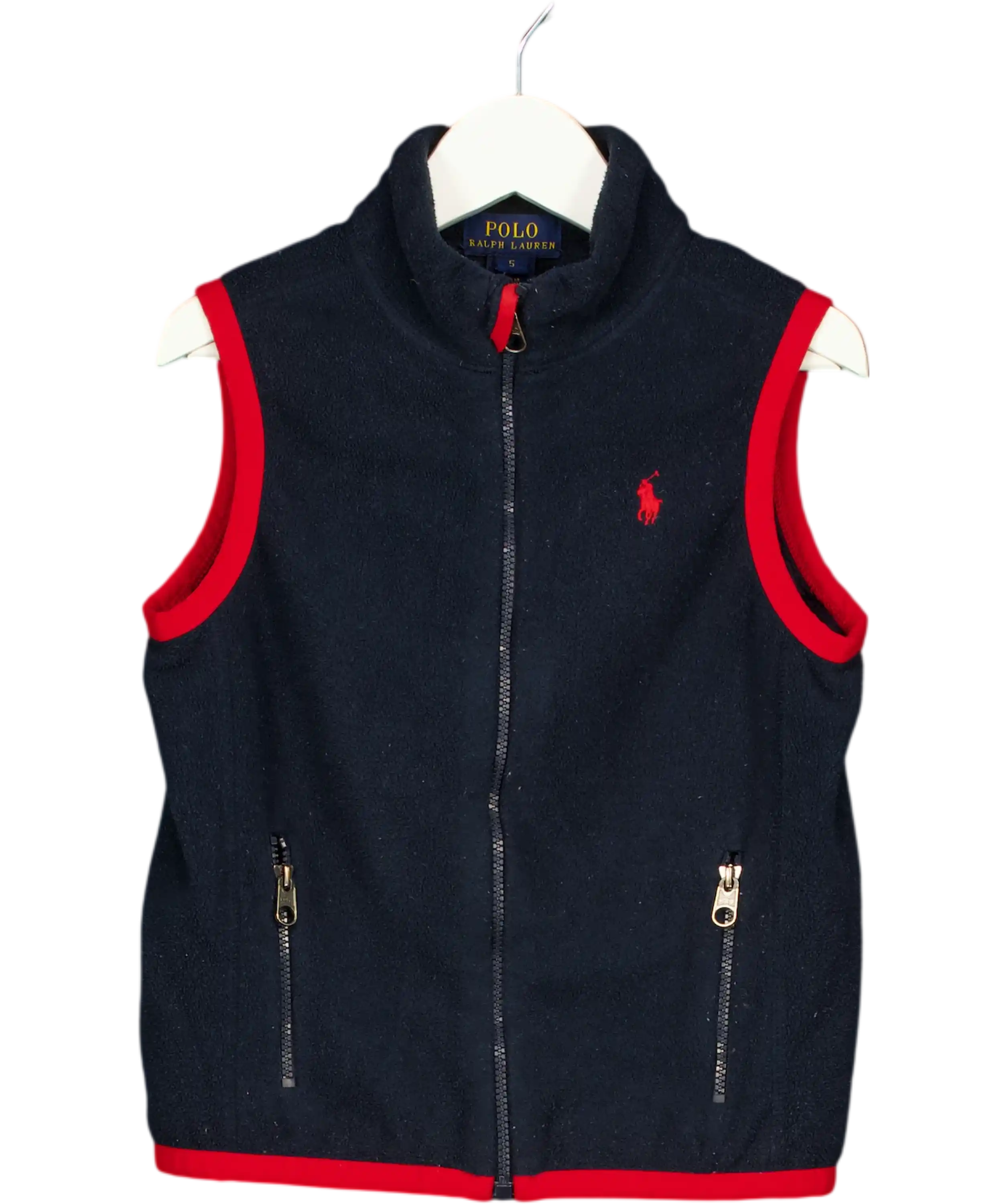 Polo Ralph Lauren Blue Fleece Gilet 5 Years
