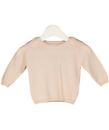 CARAMEL BABY & CHILD  Pink Galloway Cashmere Baby Jumper 0-3 Months