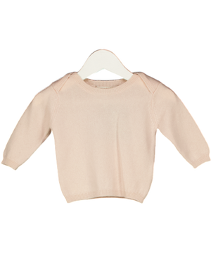 CARAMEL BABY & CHILD  Pink Galloway Cashmere Baby Jumper 0-3 Months