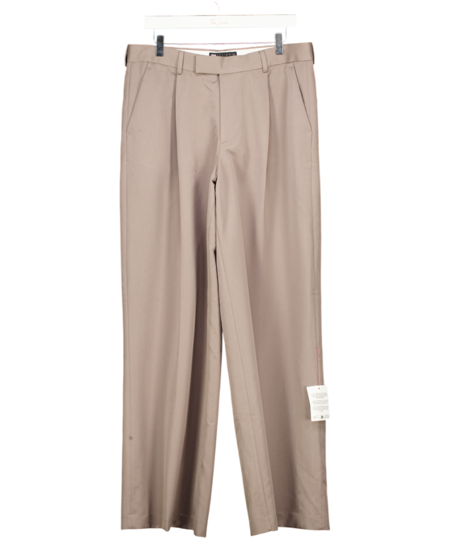 ASOS Beige Smart Extreme Wide Leg Trouser W34