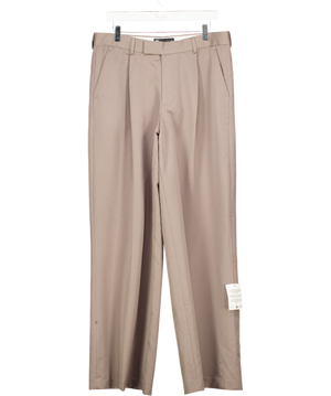 ASOS Beige Smart Extreme Wide Leg Trouser W34