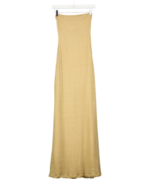 TIGER MIST Metallic Gold Daniela Scarf Dress UK S