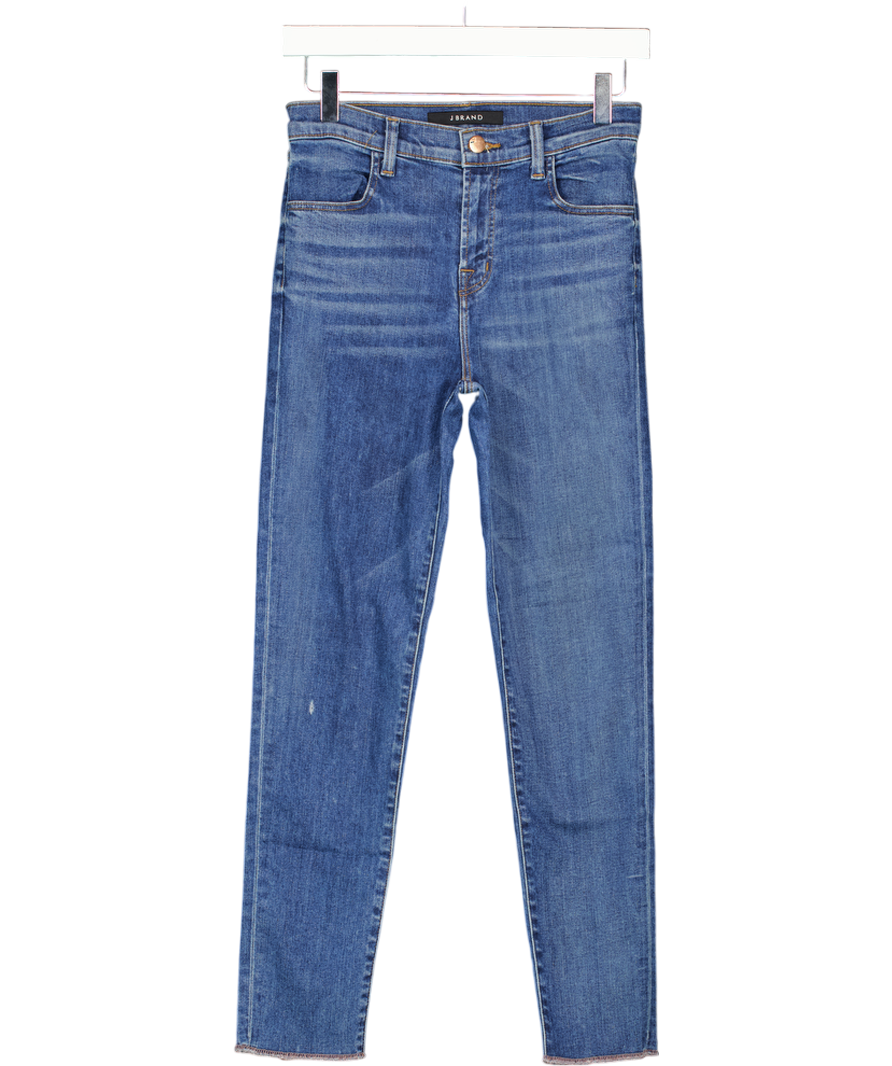 J BRAND Blue Alana High Rise Crop Skinny Jeans W26