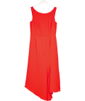 Phase Eight Red Asymmetric Hem Midi Dress UK 10