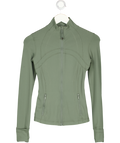 LULULEMON Green Define Activewear Jacket Us2 UK 6