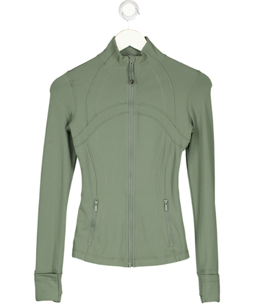 LULULEMON Green Define Activewear Jacket Us2 UK 6