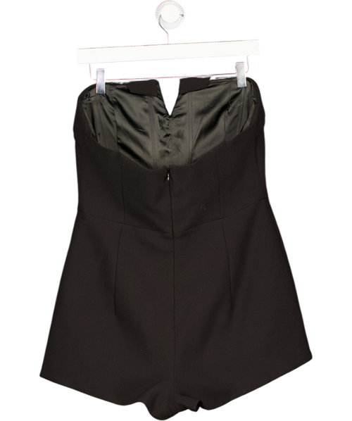 BARDOT Jezel Strapless Playsuit In Black UK 14