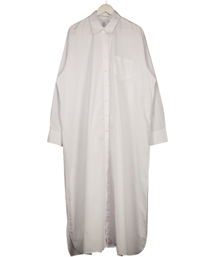 THE FRANKIE SHOP White Avery Oversized Shirt Dress UK XS/S – Reliked