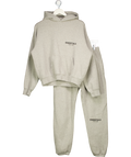 FEAR OF GOD Essentials 2-piece Grey Hoodie And Joggers Set UK XS