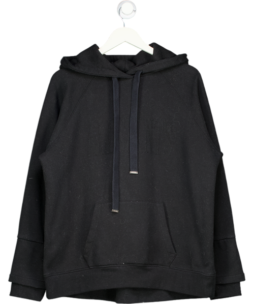 AllSaints Black Logo Lucia Hoodie UK L