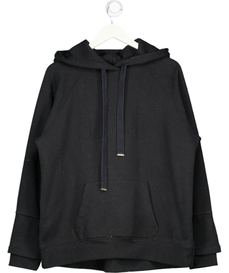 AllSaints Black Logo Lucia Hoodie UK L