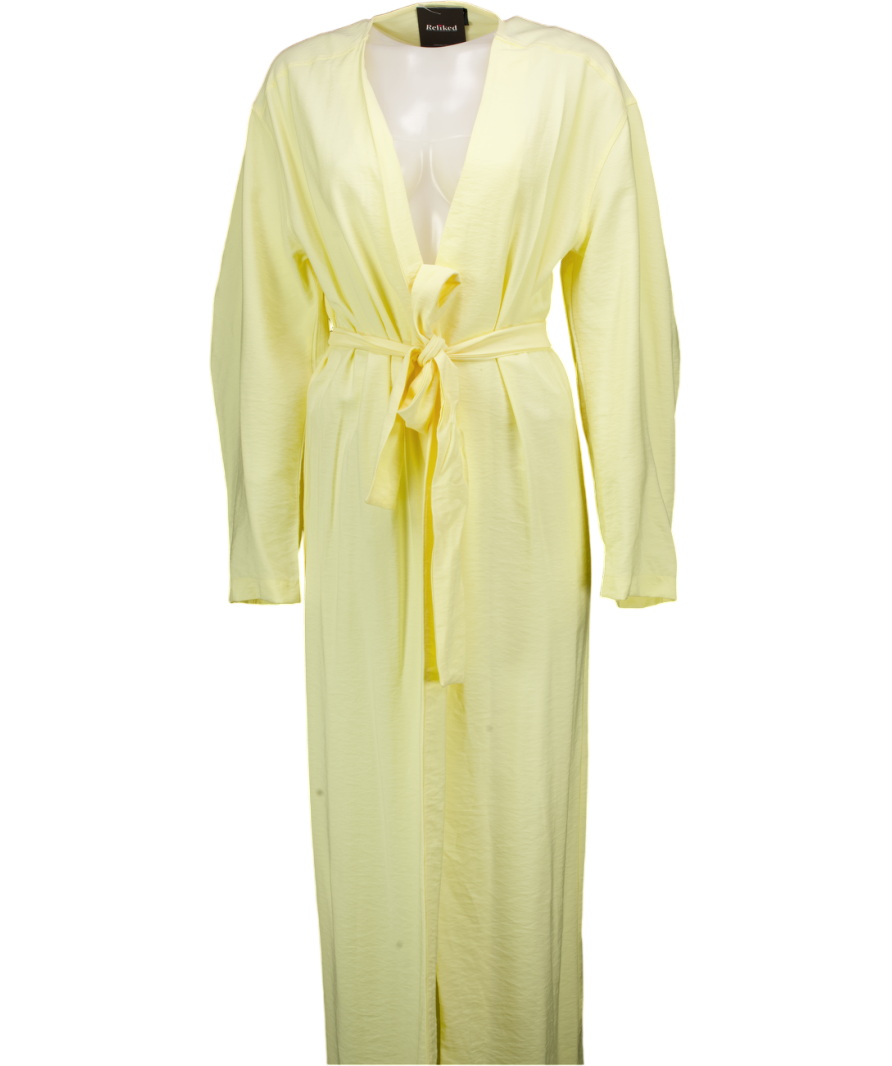 ASOS Yellow Dressing Gown UK S