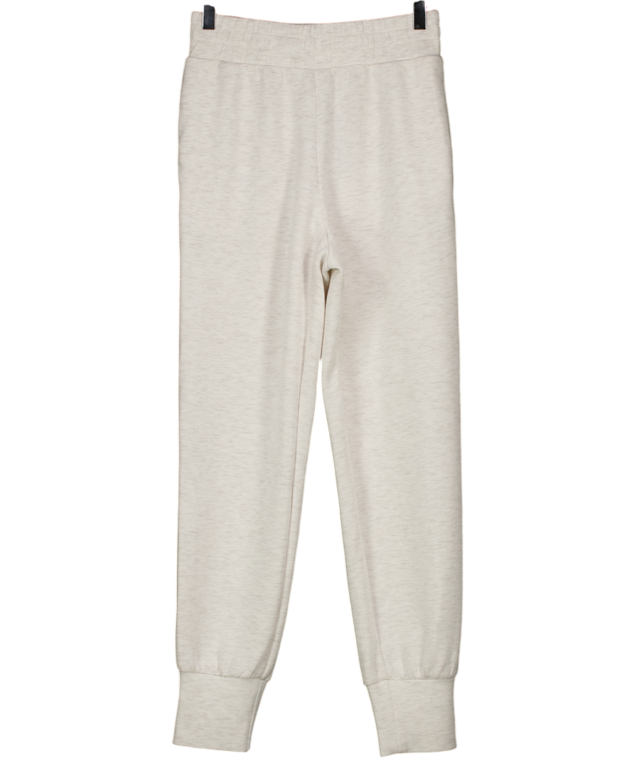 VARLEY Cream Marl Slim Cuff 27.5"" Doublesoft Joggers UK XS