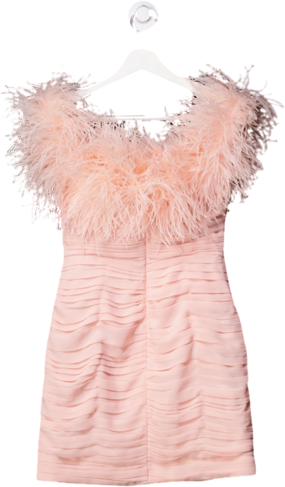 Sau Lee Pink Chelsea Mini Dress UK 6