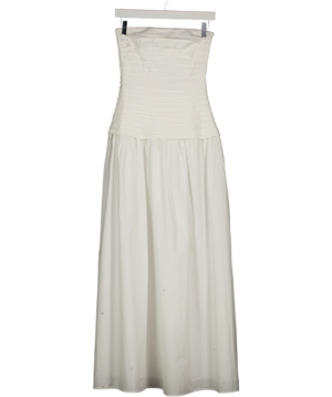 PEPPERMAYO Tyrah Maxi Dress - White UK 6