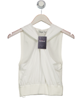 SIMKHAI White Twist Front Top UK S