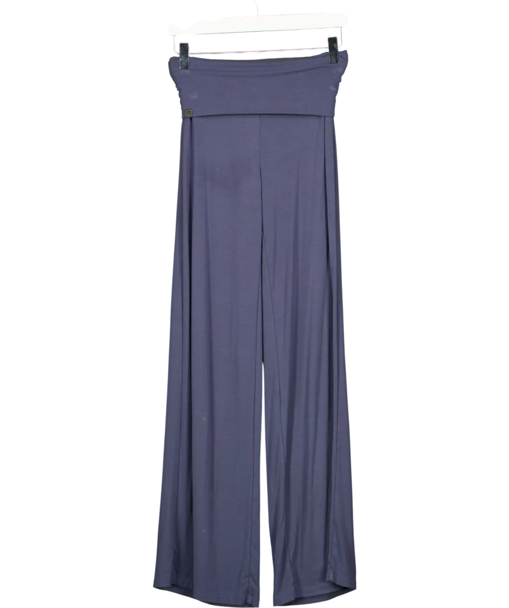 Fax Copy Express Blue Flare Cozy Leggings UK XS