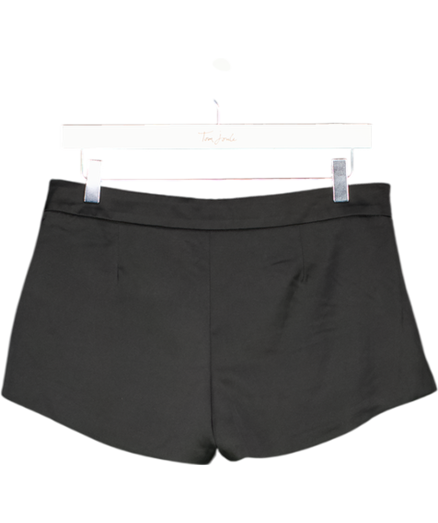 White Fox Black Time Passes Mini Shorts UK S