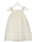 ILOVEGORGEOUSCream Silk Lacey Dress 18-24 Months