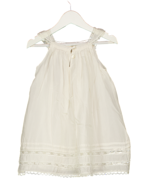 ILOVEGORGEOUSCream Silk Lacey Dress 18-24 Months