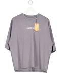 Young LA Grey 4031 Simple Tee UK L