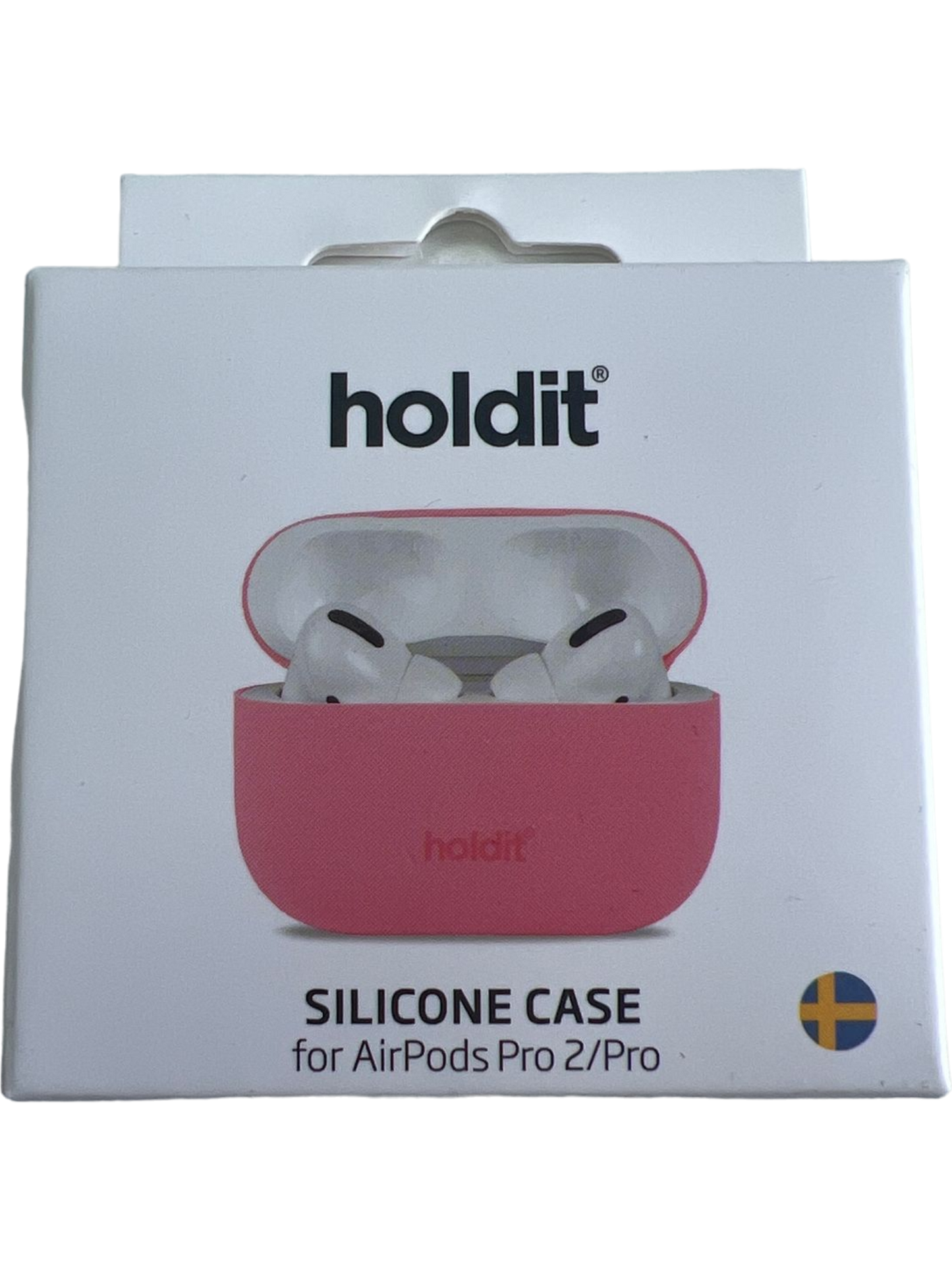 Holdit Rouge Pink Silicone Case for AirPods Pro 1&2