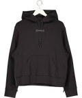 ON RUNNING Black Focus Tech Hoodie UK S