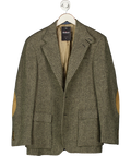 Polo Ralph Lauren Brown Wool Herringbone Tweed Blazer UK M