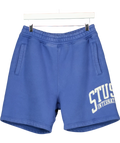 Stüssy Blue Stussy International Fleece Jogger Shorts UK S