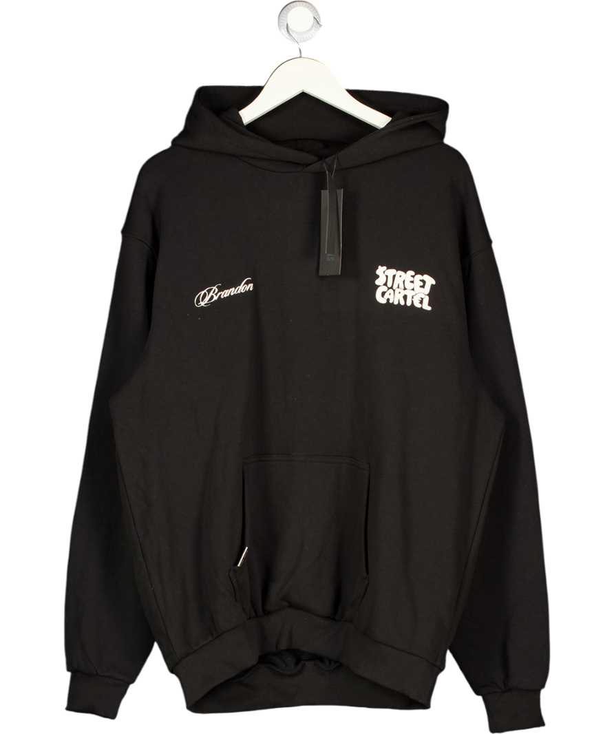 Street Cartel Black Bosco Hoodie UK L