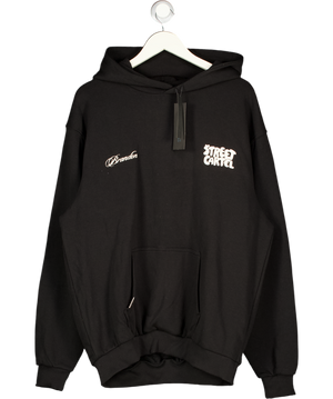 Street Cartel Black Bosco Hoodie UK L
