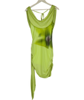 Peppermayo Green Good Fortune Mini Dress UK 10