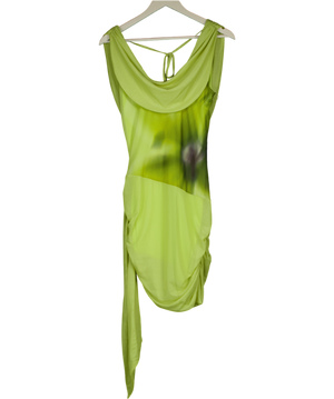 Peppermayo Green Good Fortune Mini Dress UK 10