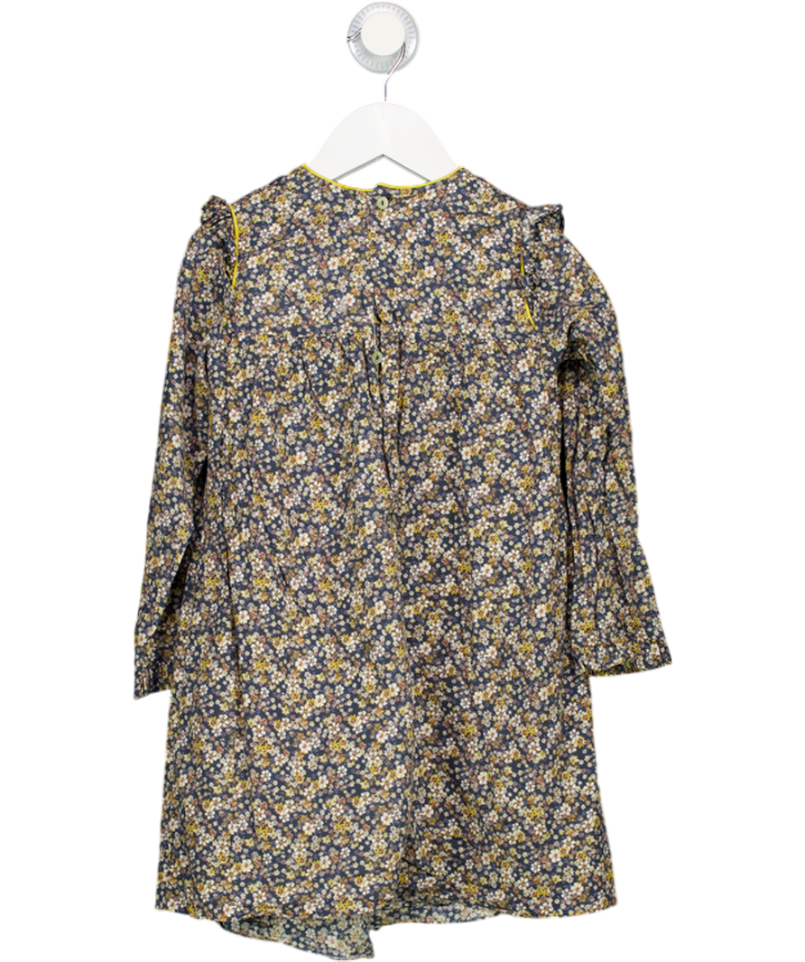 La Coqueta Black Dainty Floral Print Dress 5 Years