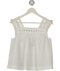 TUCKERNUCK X Studio Mcgee White Pintuck Lace Cami Top UK S