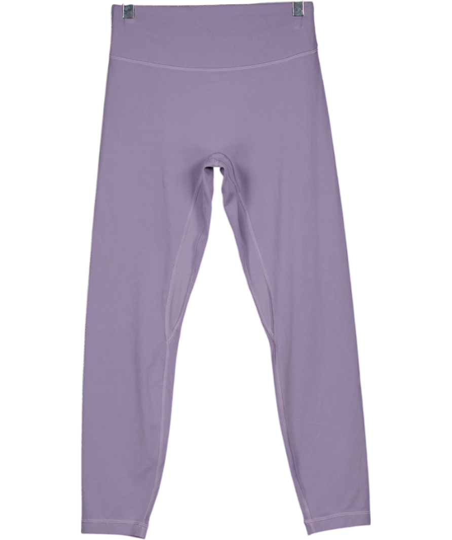 LULULEMON Purple Dusty Putple 7/8 Activewear Leggings Us8 UK 12