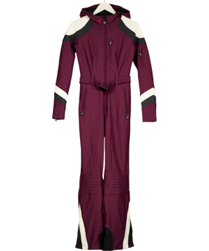 PERFECT MOMENT Red Perfect Moment Women's Allos Ski Suit Ii - Burgundy UK S