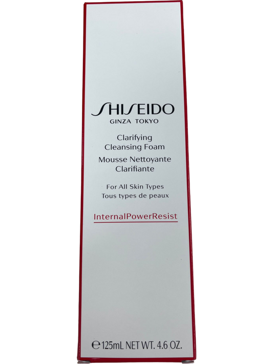 Shiseido Clarifying Cleansing Foam No Colour Facial Cleanser 125ml