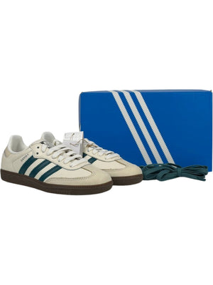 ADIDAS Beige Samba OG Retro Trainers UK 3